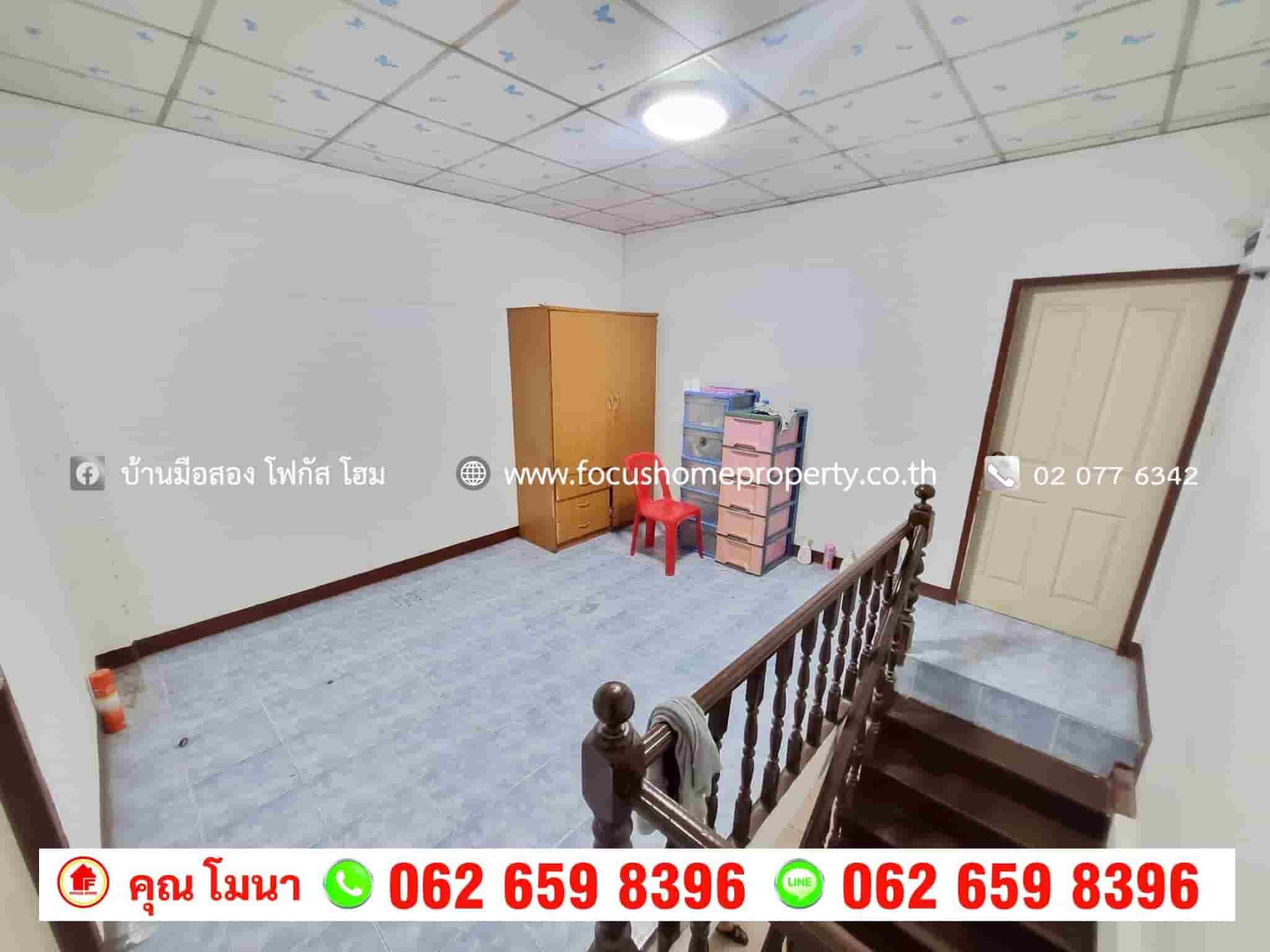 ขาย ทาวน์เฮ้าส์ 2 ชั้น หมู่บ้านสุขสันต์ 5 บางแค